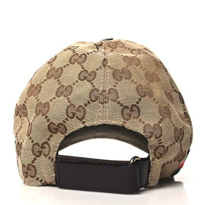 Gucci Monogram Web Baseball Hat L Beige Cocoa 5 of 8