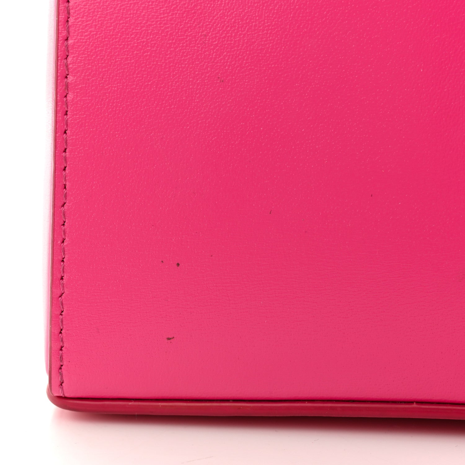 Givenchy Box Calfskin Mini Cut Out Shoulder Bag Neon Pink 12 of 18
