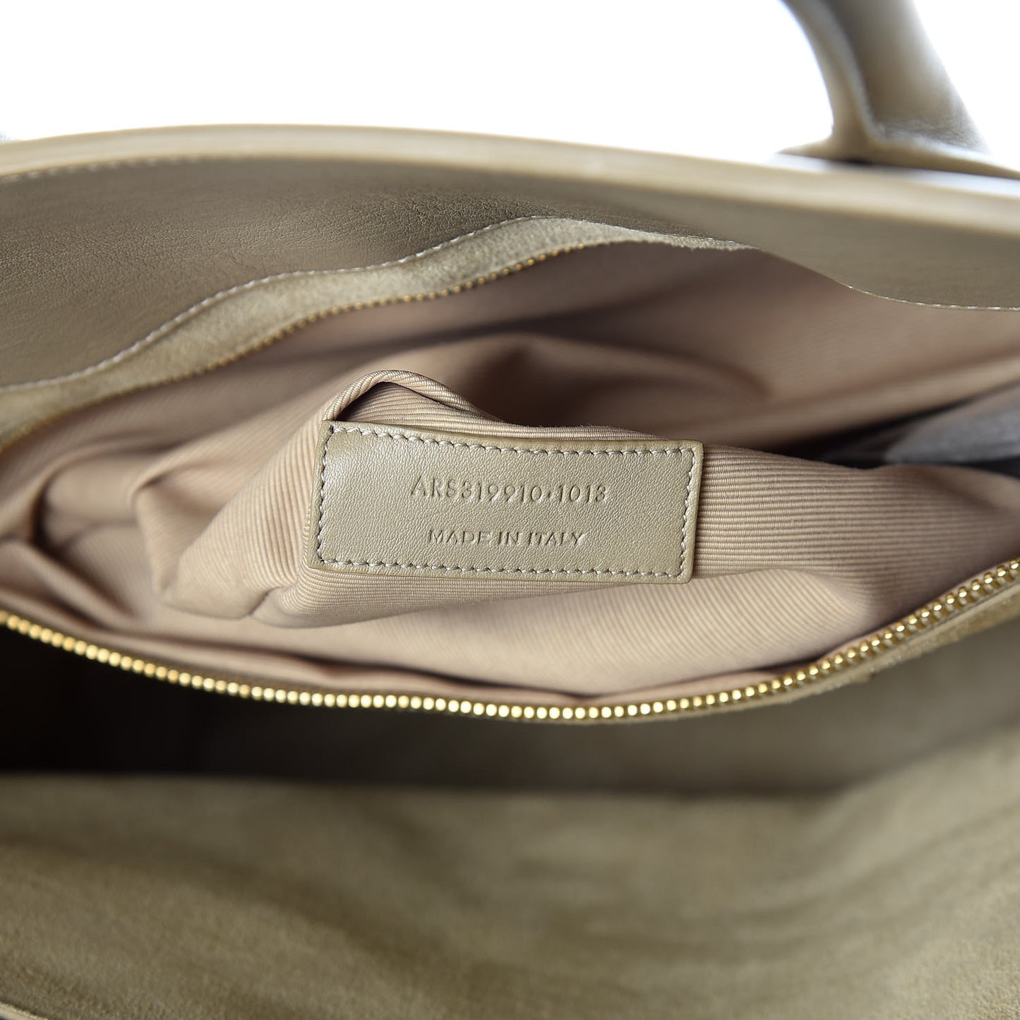 Calfskin Large Sac De Jour Carryall Beige