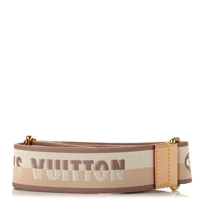 Louis Vuitton Jacquard Speedy Bandouliere 20 Shoulder Strap Beige 2 of 4