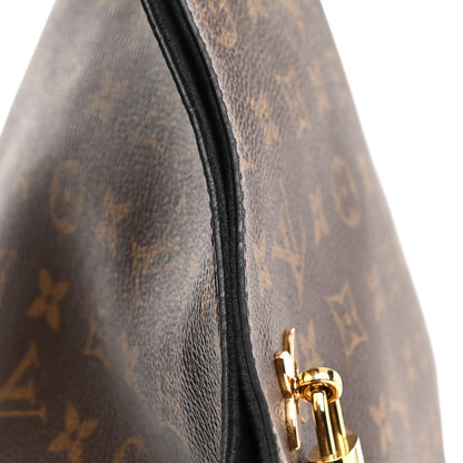 Louis Vuitton Monogram Flower Hobo Black 21 of 24