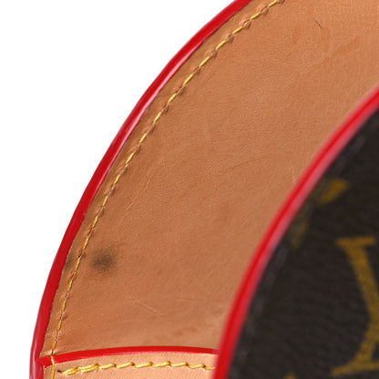Louis Vuitton Monogram Calf Hair Spikes Iconoclasts Christian Louboutin Tote Red 11 of 11