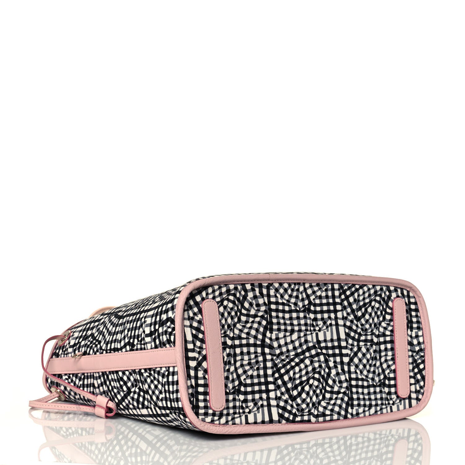 MCM Visetos Medium Liz Reversible Shopper Tote Soft Pink 14 of 19