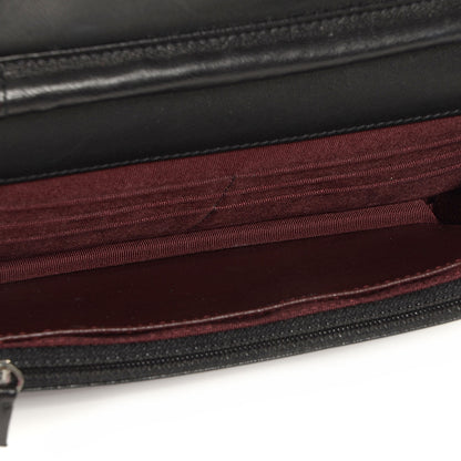 Chanel Lambskin Quilted Wallet On Chain WOC Black 5 of 9