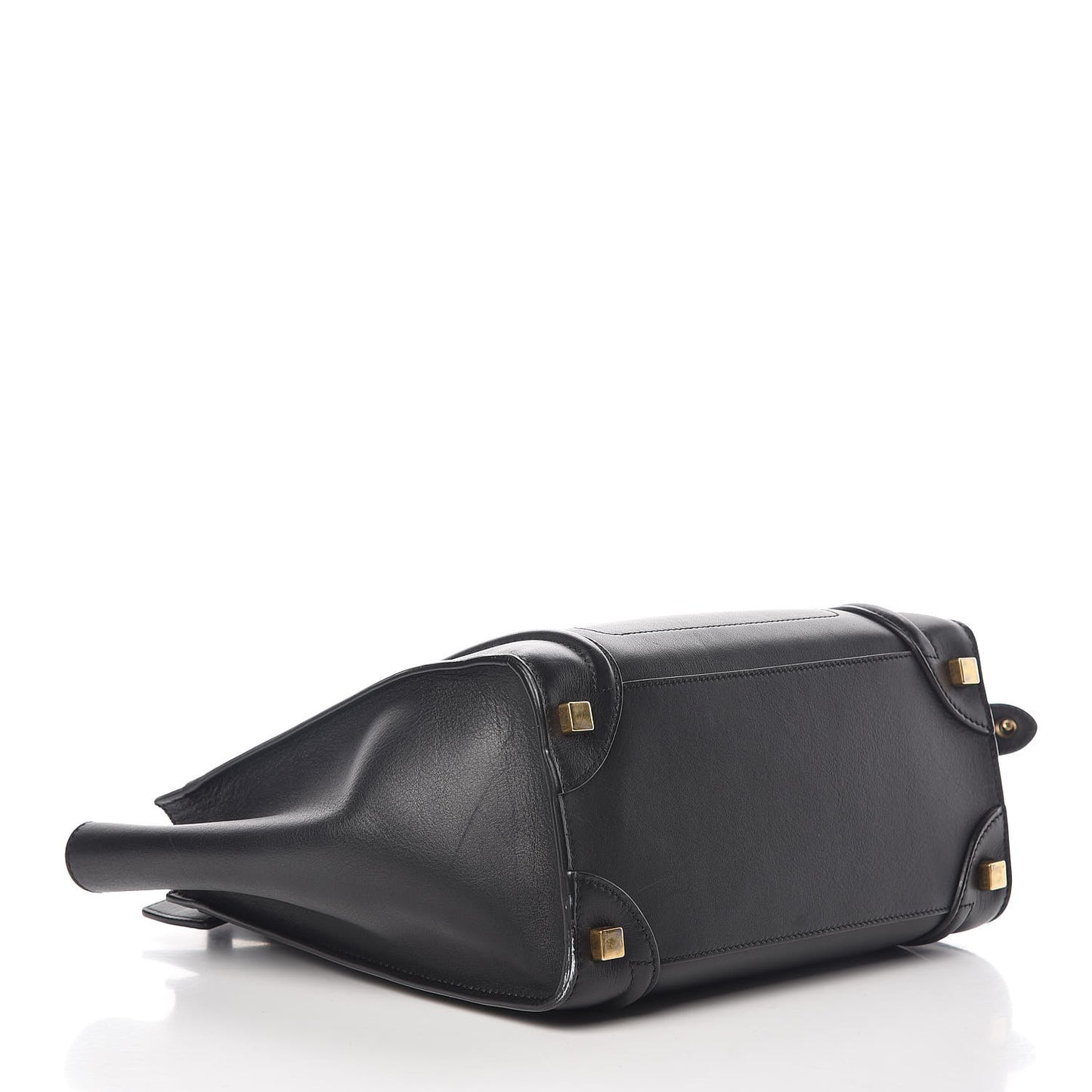 Smooth Calfskin Micro Luggage Black