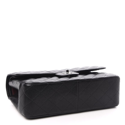 Chanel Caviar Quilted Jumbo Double Flap Black 4 of 12