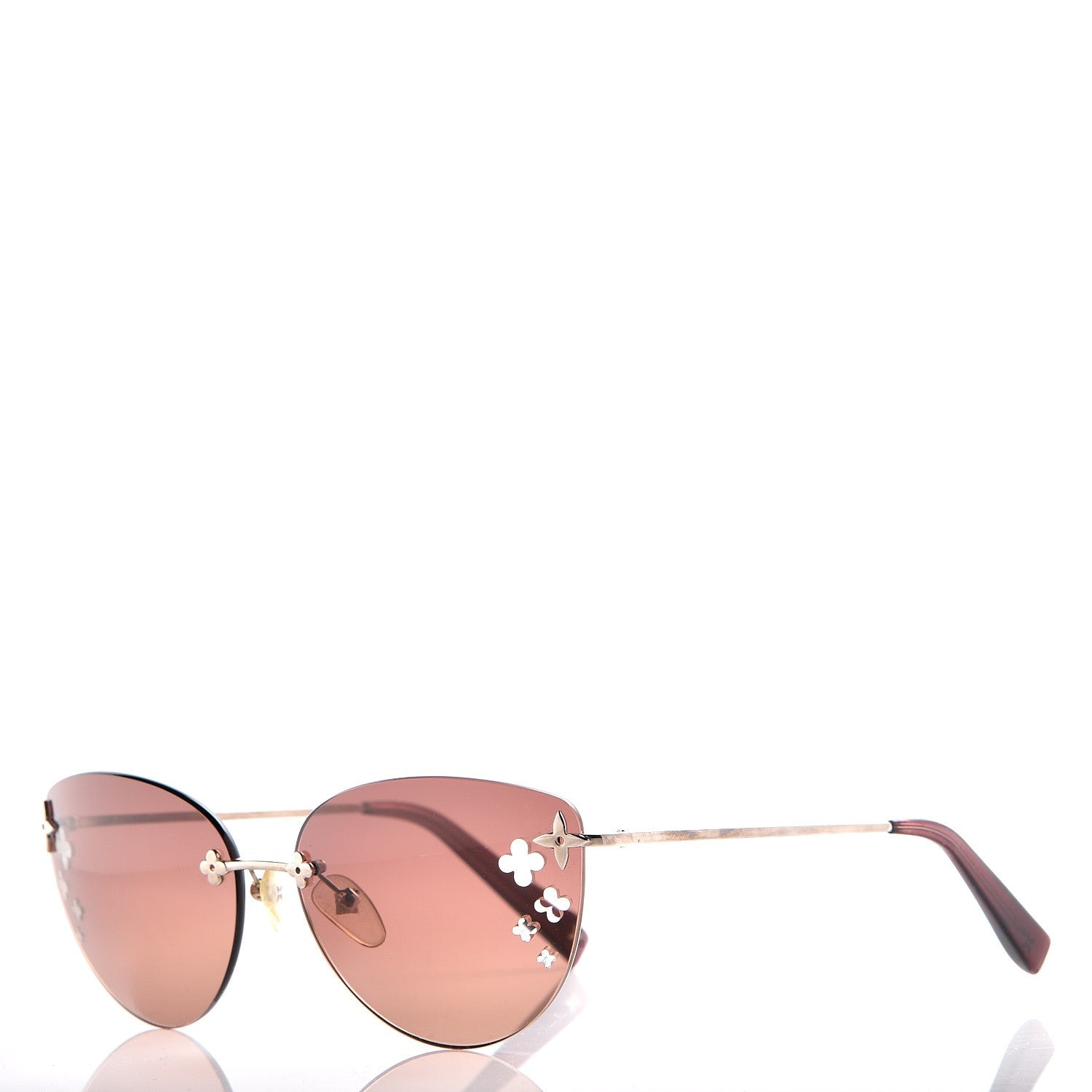 Louis Vuitton Desmayo Rimless Sunglasses Z0143U 1 of 8