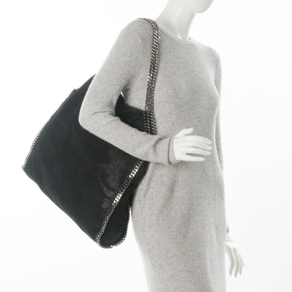 Stella McCartney Shaggy Deer Big Falabella Tote Black 2 of 8