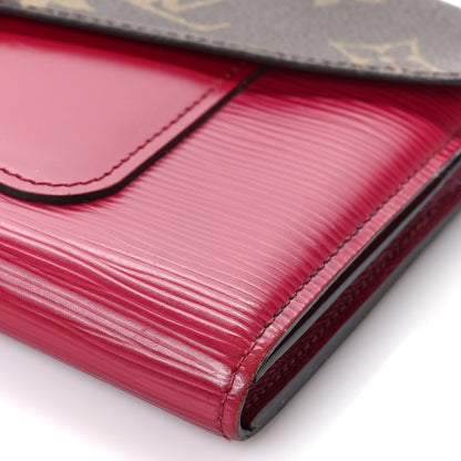 Louis Vuitton Epi Monogram Marie Rose Wallet Fuchsia 8 of 9