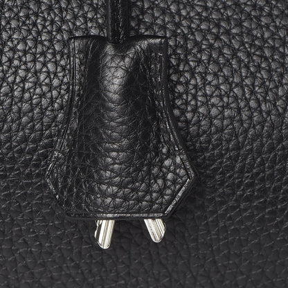 Hermes Taurillon Clemence Birkin 30 Black 48 of 70