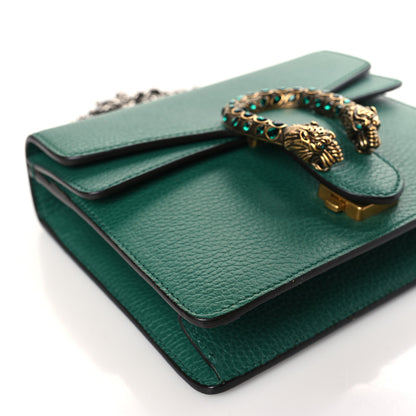 Gucci Calfskin Mini Dionysus Shoulder Bag Emerald 8 of 9