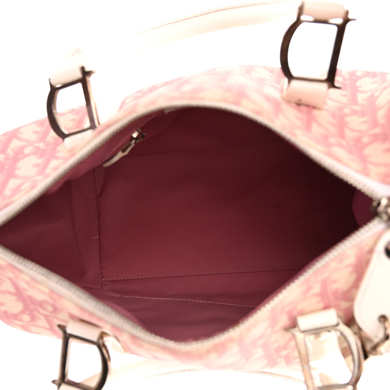 Christian Dior Monogram Boston Pink 5 of 26