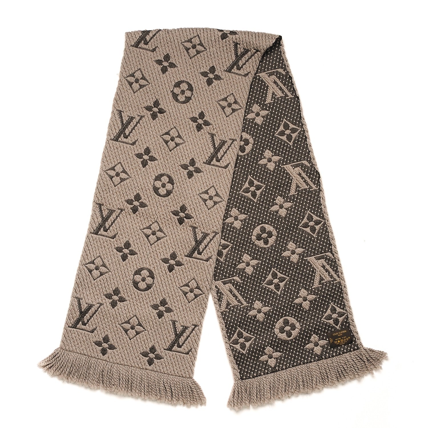 Louis Vuitton Wool Silk Logomania Scarf Verone 1 of 4