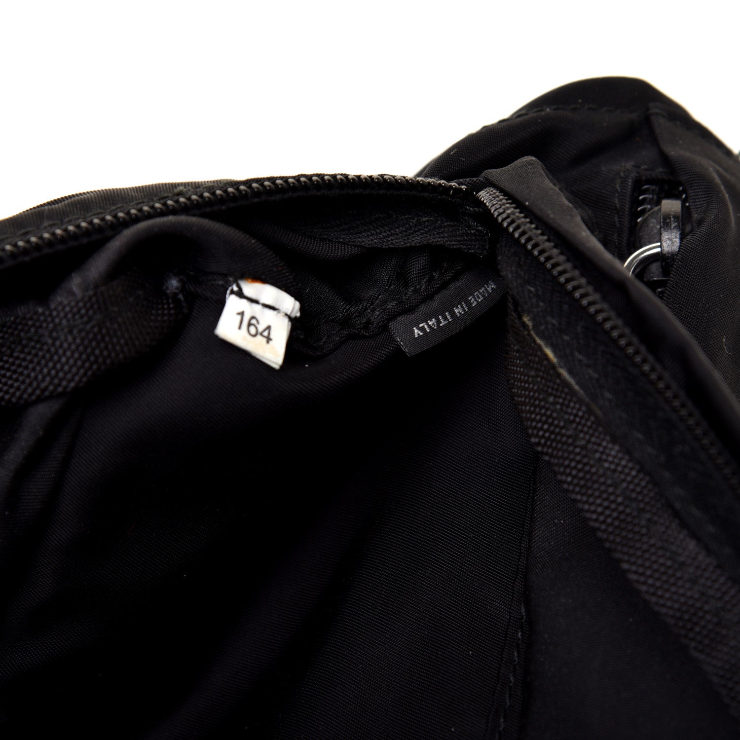 Prada Tessuto Nylon Montagna Belt Bag Black 9 of 11