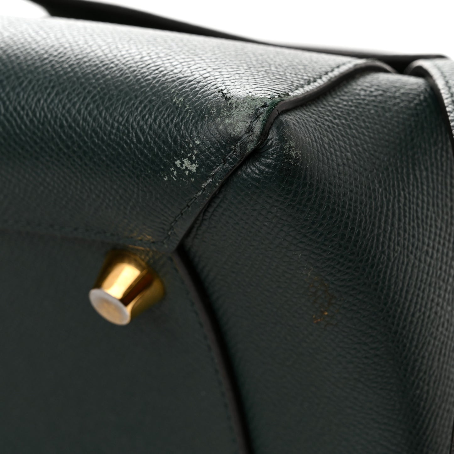 Grained Calfskin Mini Belt Bag Amazone