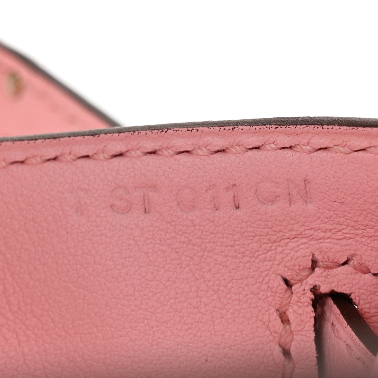 Hermes Swift Kelly Pochette Clutch Rose Sakura 7 of 11