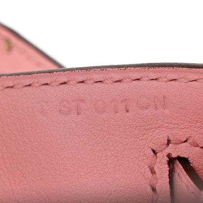 Hermes Swift Kelly Pochette Clutch Rose Sakura 7 of 11