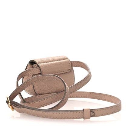 Chloe Grained Calfskin Mini Drew Belt Bag Cement Pink 3 of 11