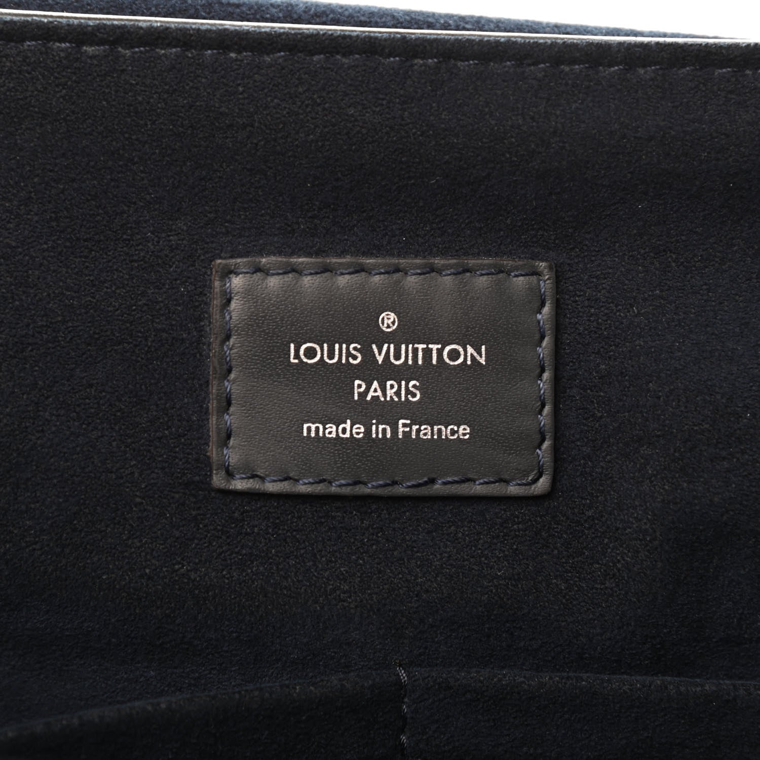 Louis Vuitton Epi Christopher Messenger Navy Stripes 6 of 9