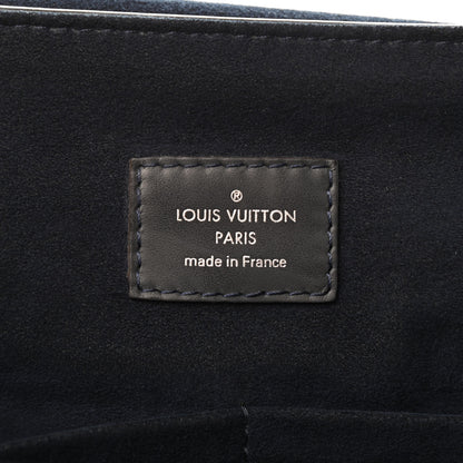 Louis Vuitton Epi Christopher Messenger Navy Stripes 6 of 9