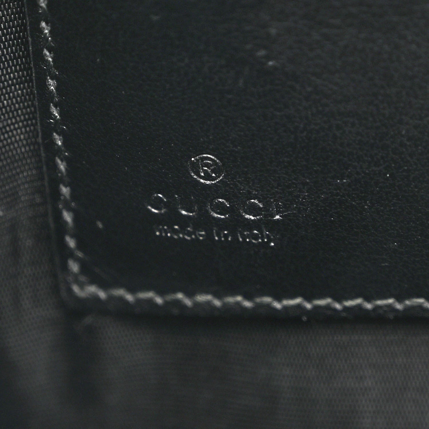 Gucci Calfskin Clutch Black 6 of 13