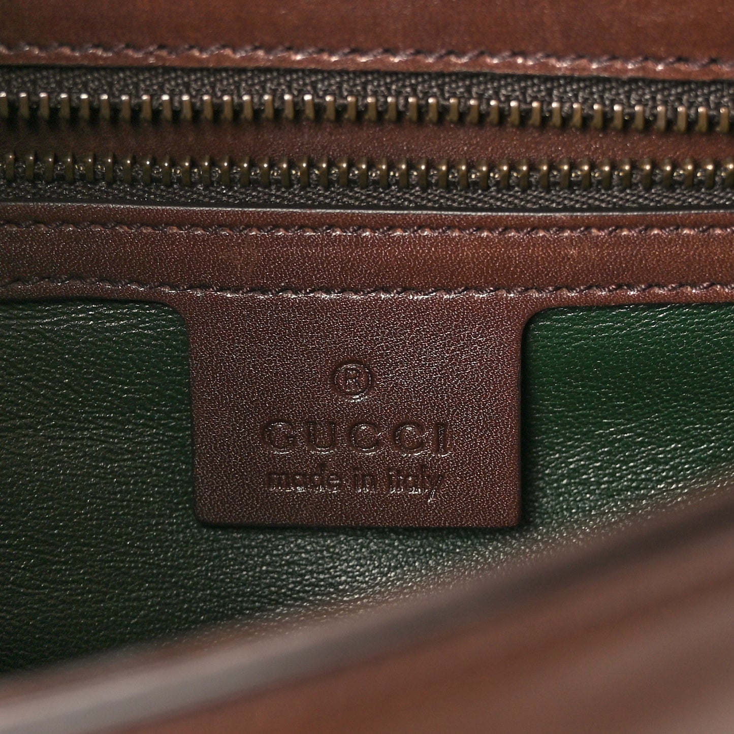 Tuscany Lux Calfskin Web GG Marmont Shoulder Bag Fondent