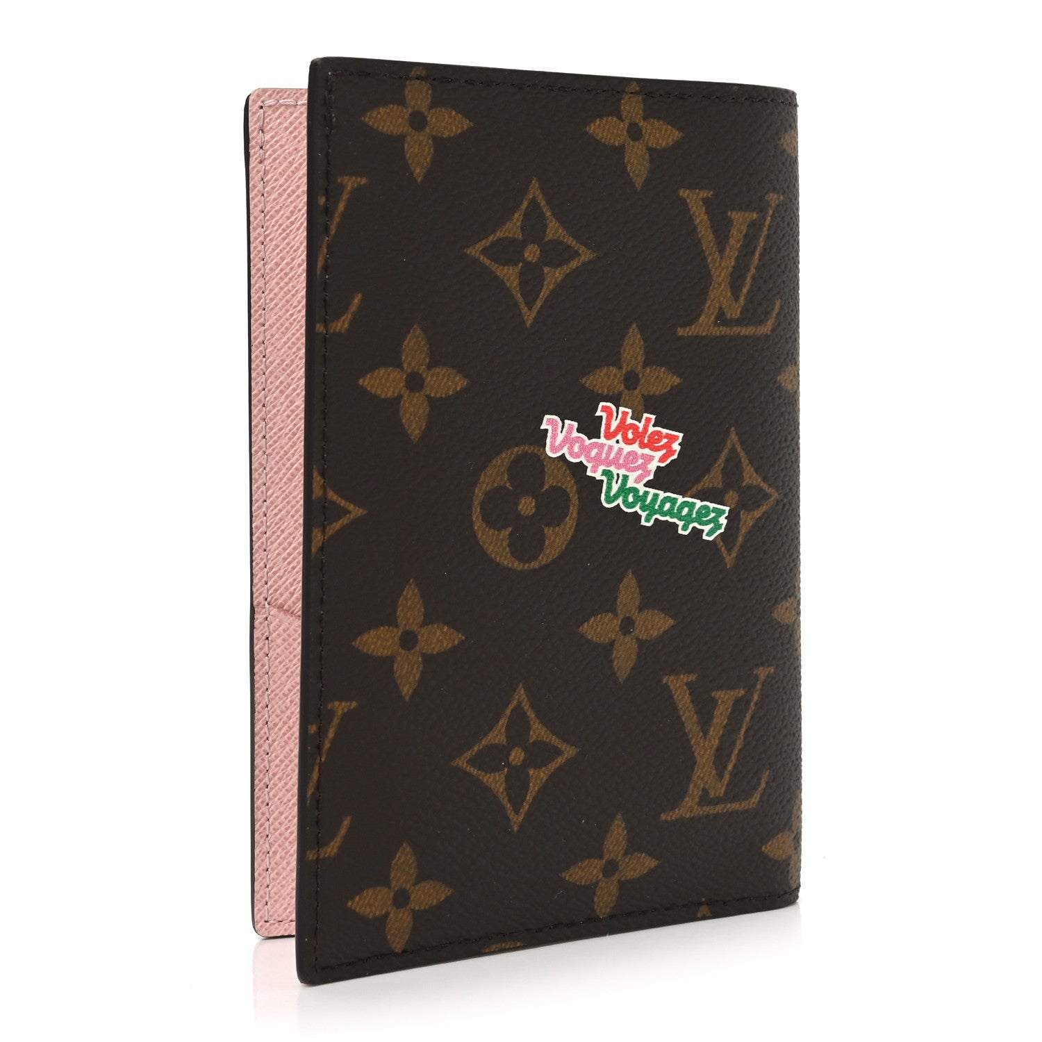 Louis Vuitton Monogram My LV World Tour Passport Cover Rose Ballerine 3 of 7
