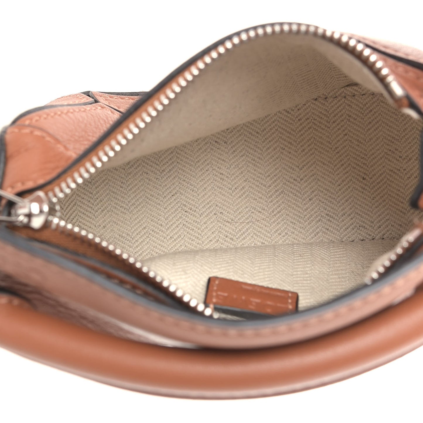 Calfskin Nano Puzzle Bag Tan