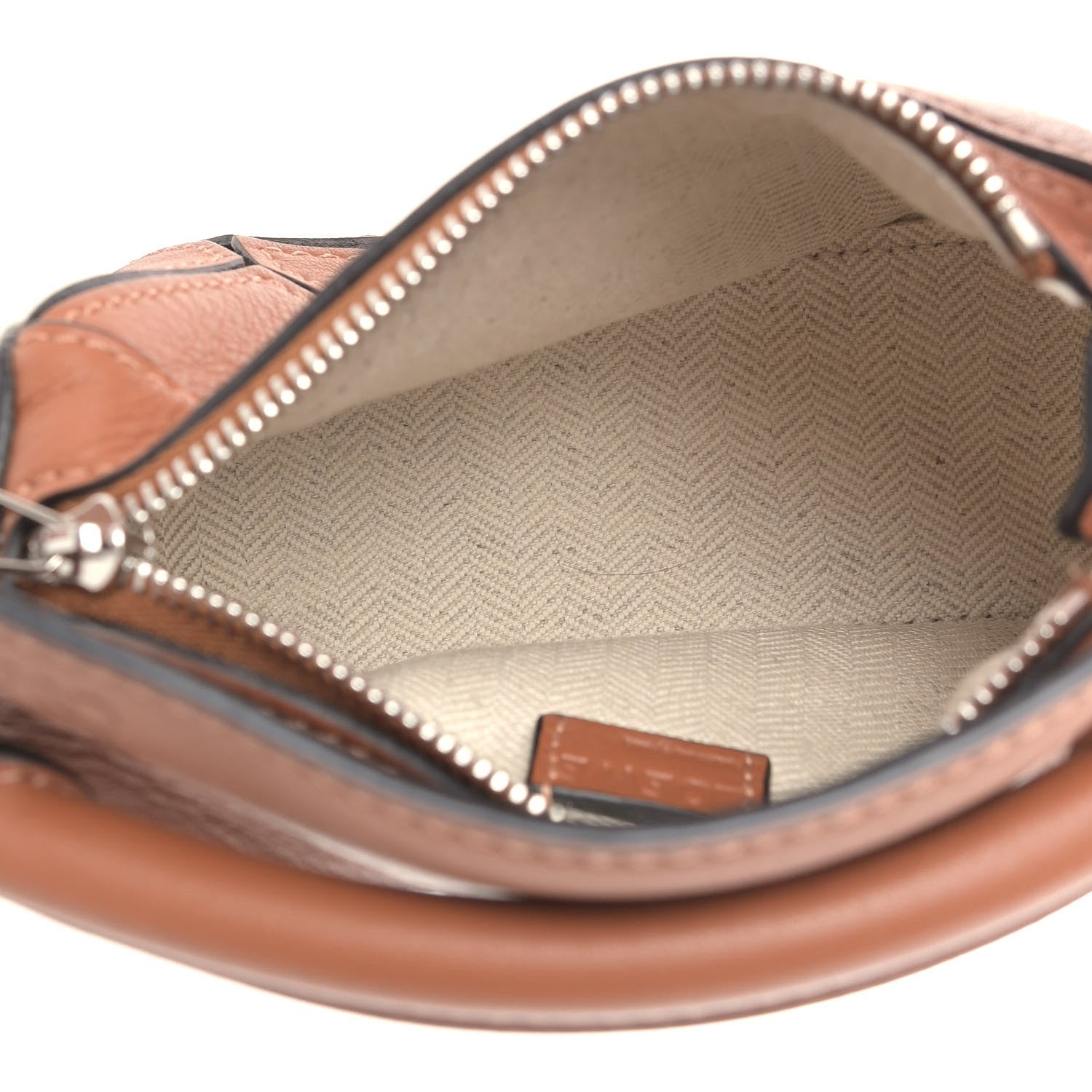 Loewe Calfskin Nano Puzzle Bag Tan 5 of 8