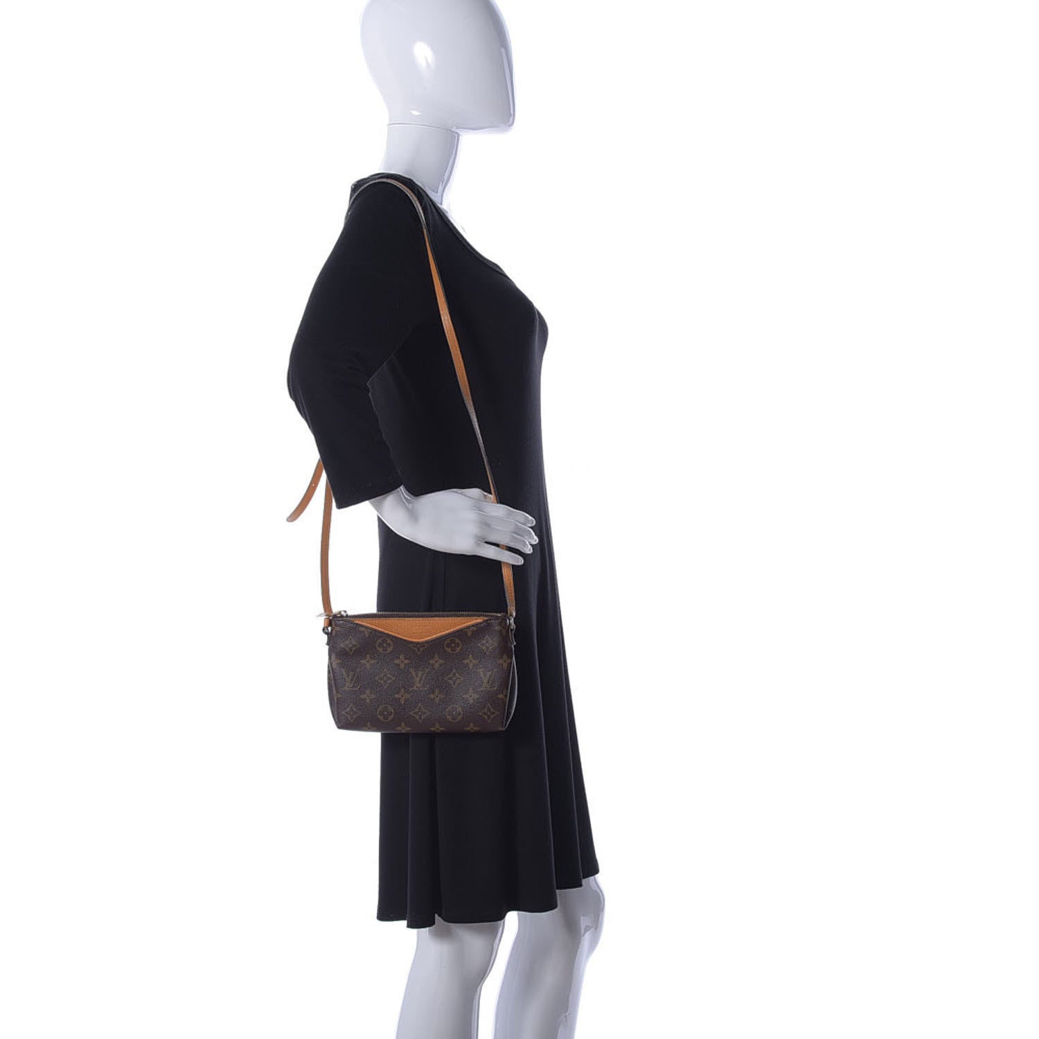 Louis Vuitton Monogram Pallas Uniformes Crossbody Safran 2 of 21