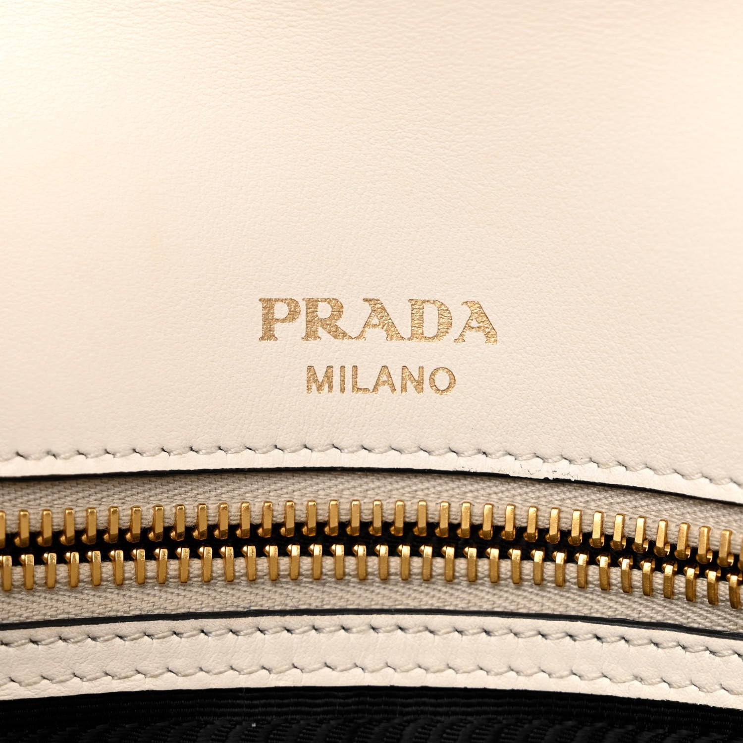 Prada Saffiano Flap Shoulder Bag Bianco 6 of 13