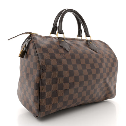 Louis Vuitton Damier Ebene Speedy 30 3 of 13