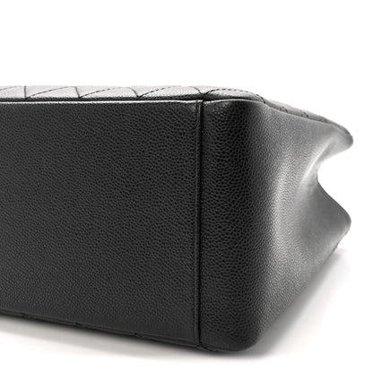 Chanel Caviar Quilted Grand Shopping Tote GST Black 10 of 10