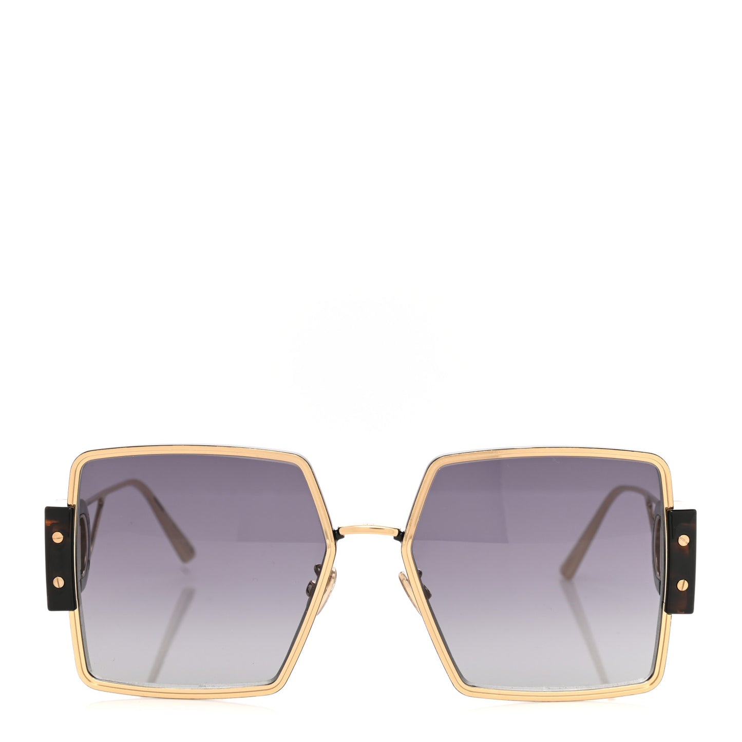 Acetate Square 30 Montaigne Sunglasses Tortoise