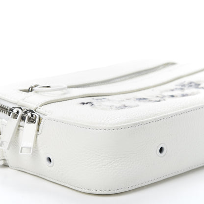 Christian Dior X DANIEL ARSHAM Grained Calfskin Safari Messenger Bag White 5 of 10