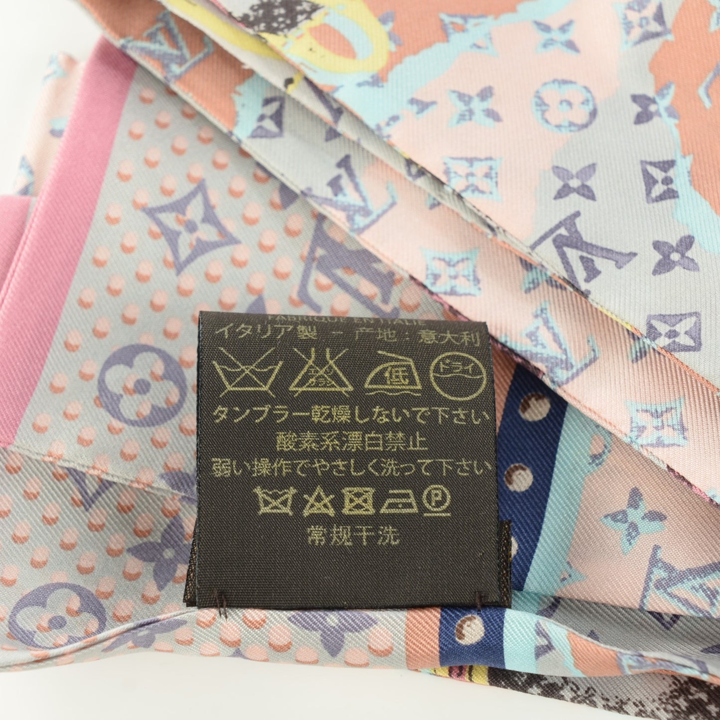 Silk Monogram Wallpaper Bandeau