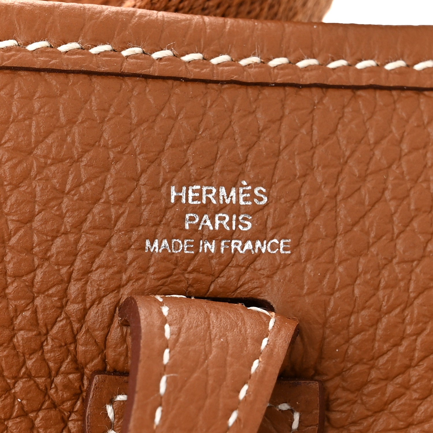 Hermes Taurillon Clemence Evelyne TPM Gold 6 of 10