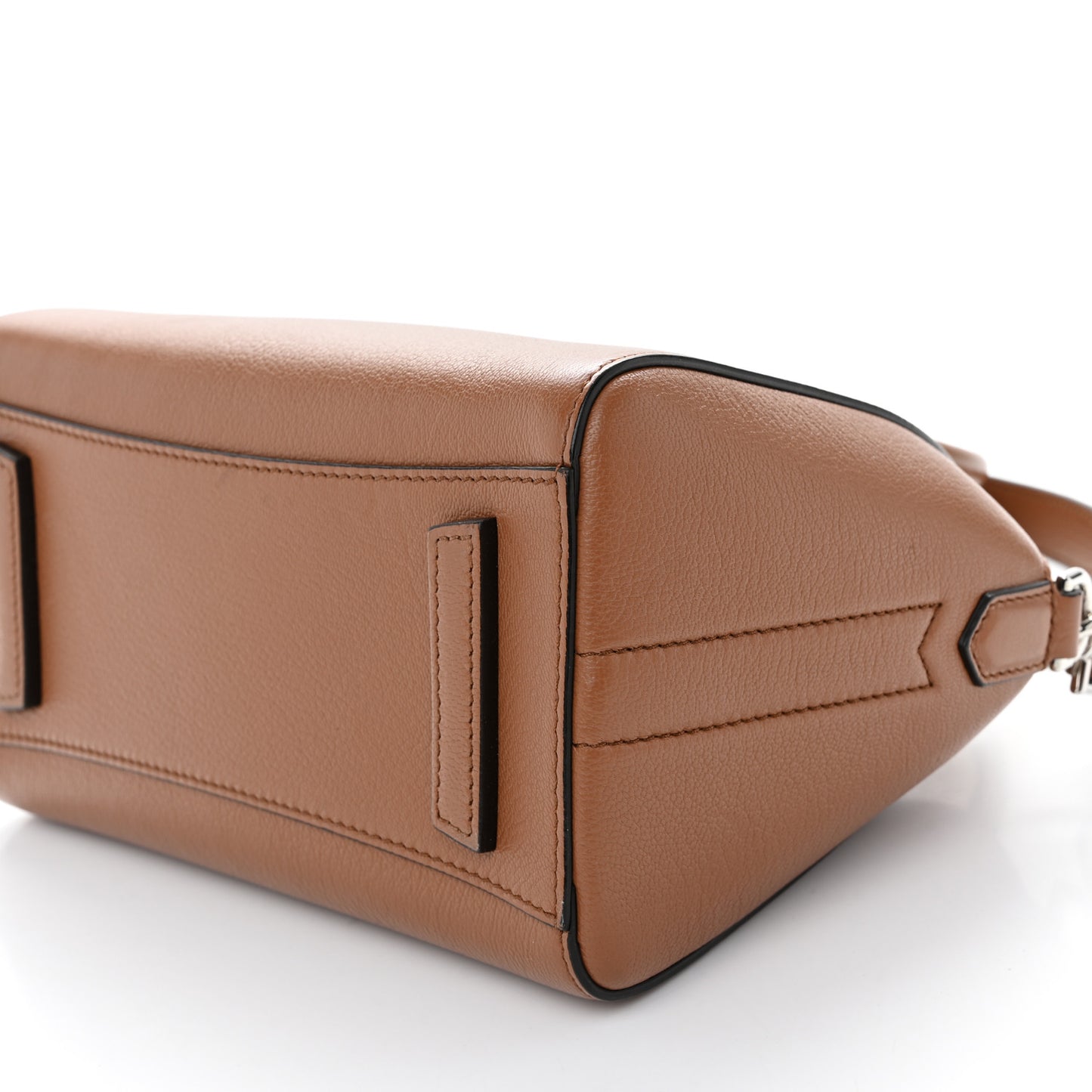 Sugar Goatskin Mini Antigona Caramel