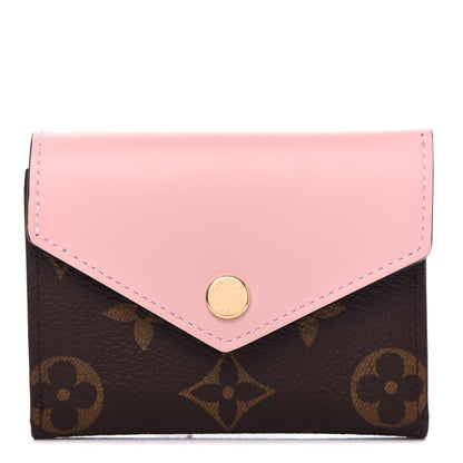 Louis Vuitton Monogram Zoe Wallet Rose Ballerine 1 of 8