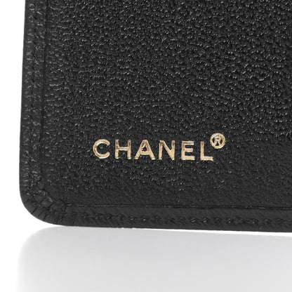 Chanel Goatskin Small Pocket Agenda Cover Black 5 of 6