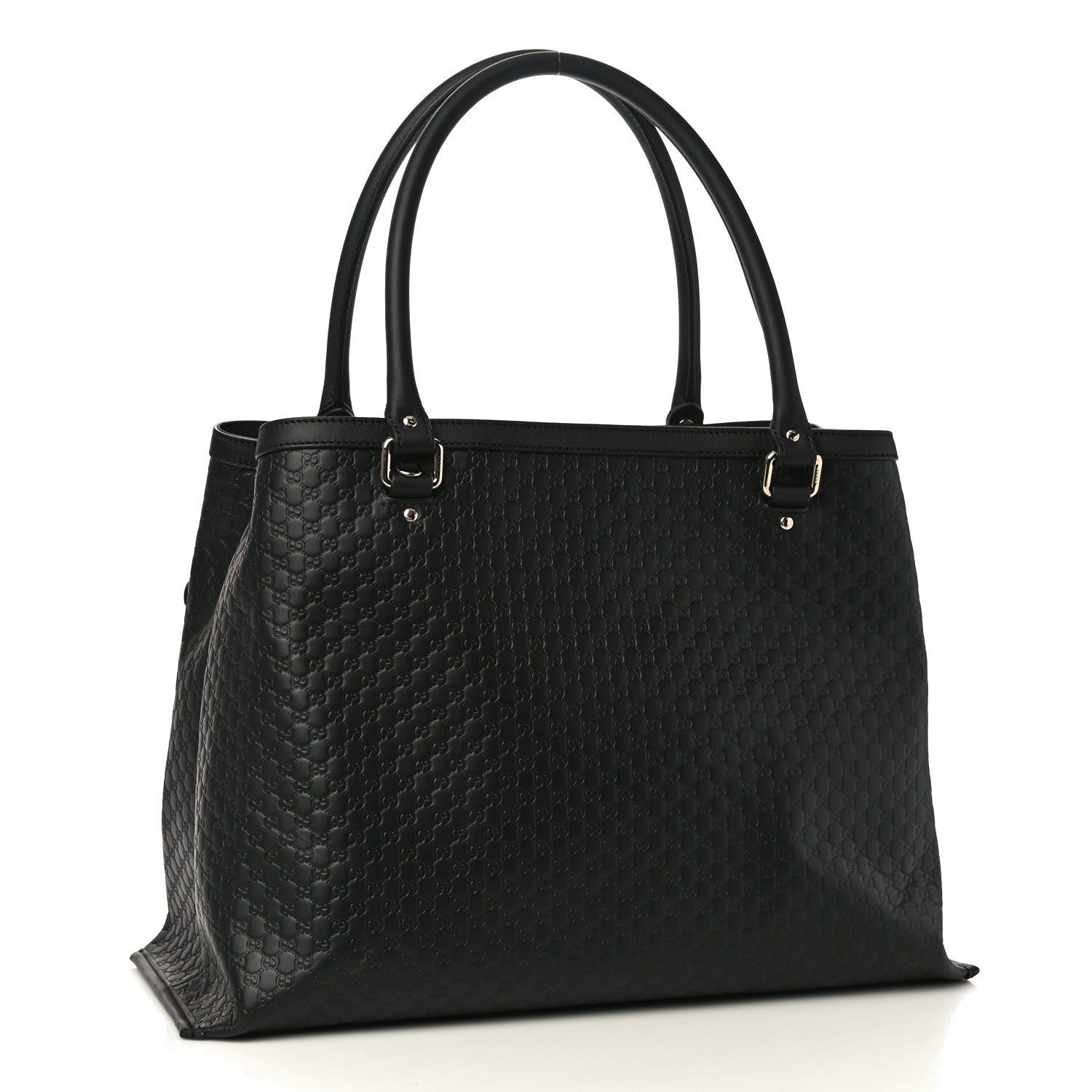 Gucci Soft Microguccissima Large Tote Black 3 of 10