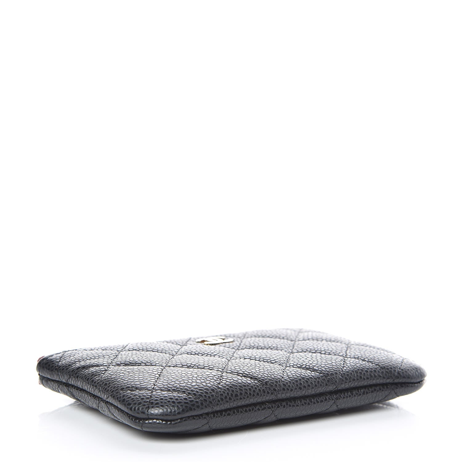 Chanel Caviar Quilted Small Cosmetic Case Black 4 of 7