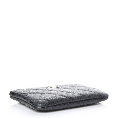 Chanel Caviar Quilted Small Cosmetic Case Black 4 of 7