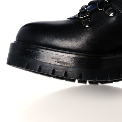 Hermes Greased Calfskin Promenade Boots 37 Black Multicolor 12 of 19