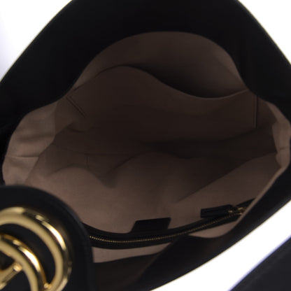 Gucci Calfskin Medium Arli Shoulder Bag Black 5 of 9