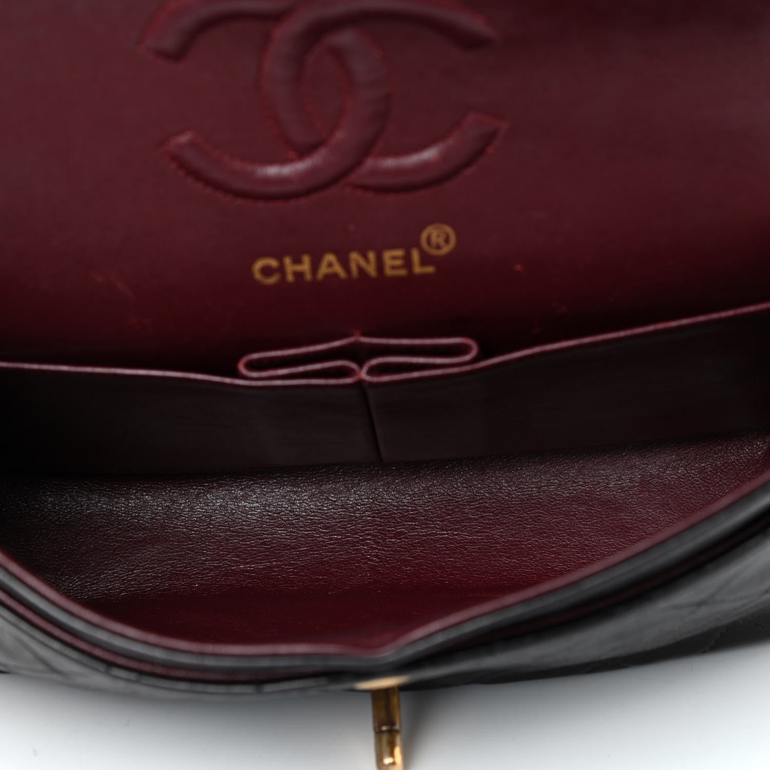 Chanel Lambskin Quilted Small Double Flap Black 5 of 11