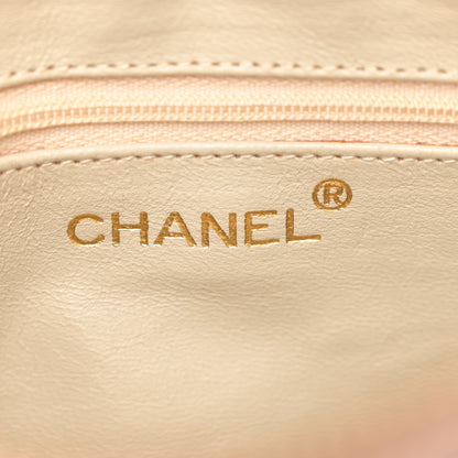 Chanel Lizard Quilted Small Tassel Camera Case Brown 6 of 12