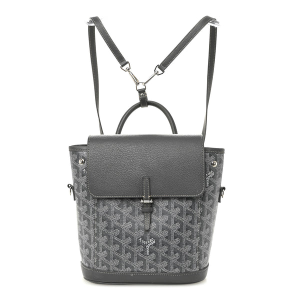Goyard Goyardine Calfskin Mini Alpin Backpack Grey 1853287 – FASHIONPHILE