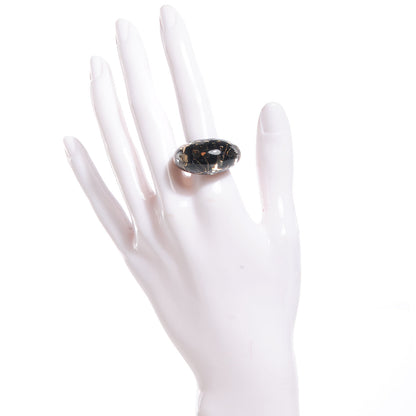 Louis Vuitton Inclusion Ring Medium 6 Black 2 of 4
