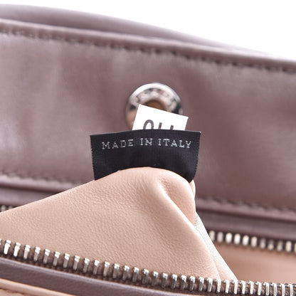Prada Nappa Oversized Clutch Marmo 7 of 10